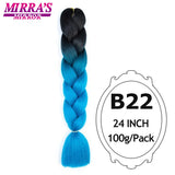 24inch Ombre Hair For Braids 5Pcs Box