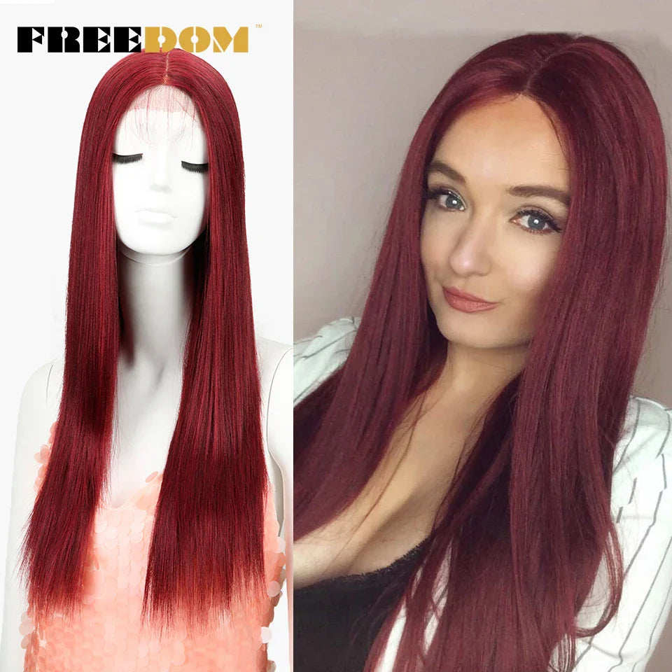 Freedom Synthetic Lace Front Wig For Black Women