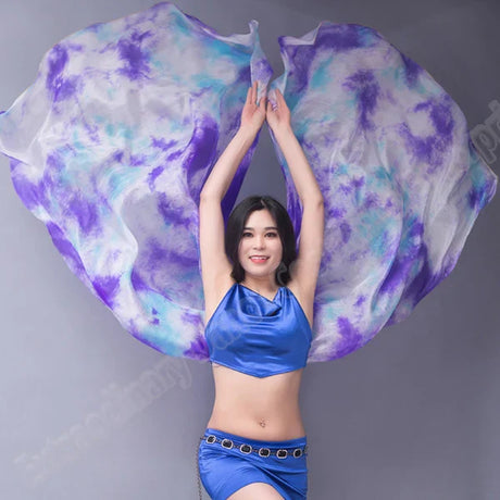 New Veils Light Silk Belly Dance Hand