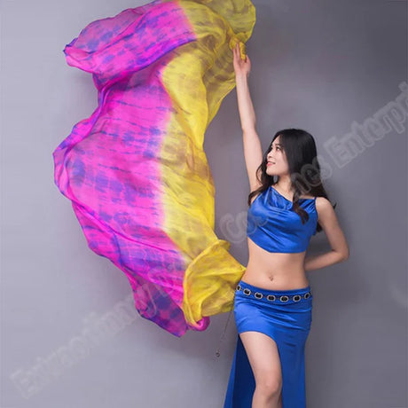 New Veils Light Silk Belly Dance Hand