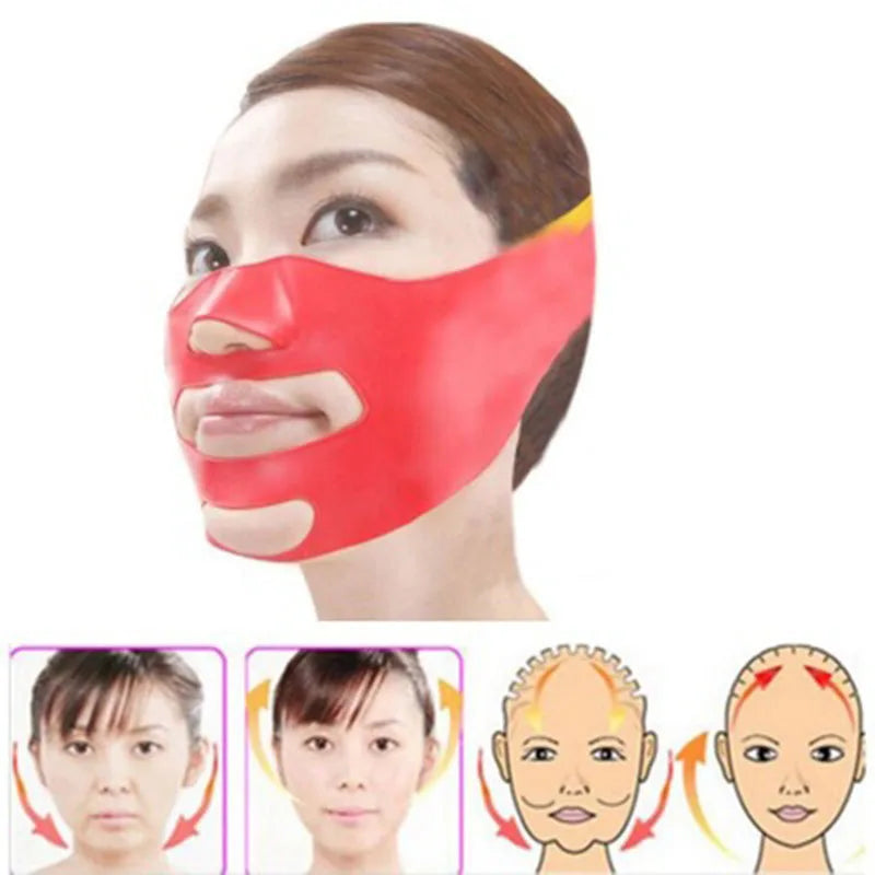 D Silicone Slimming Bandage V Line Face Shaper