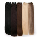 Straight Blonde Human Hair Weave Brazilian Remy Human