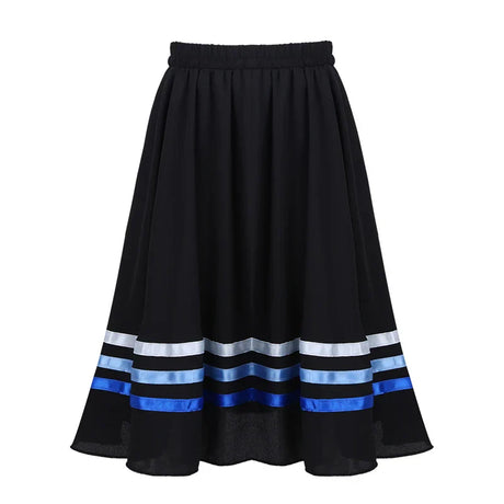 Ballet Character Skirt Teen Girls High Waist Long