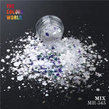 Mix Shape Mix Nail Glitter For Nail