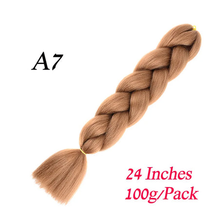 Synthetic Jumbo Braiding Hair Extension " Heat Resistant