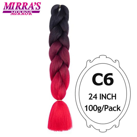 24inch Ombre Hair For Braids 5Pcs Box