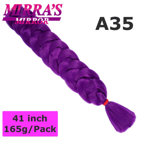 Mirra'S Mirror Packs Long Braiding Hair Jumbo Braid