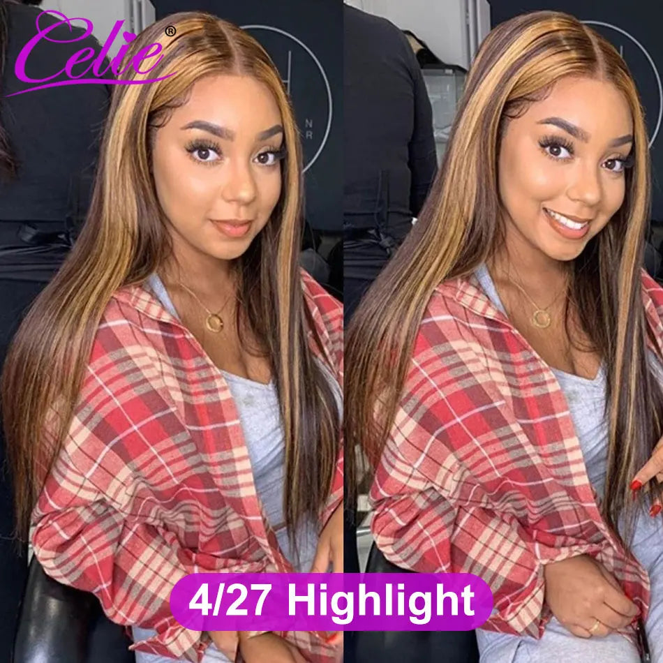 Celie Wear Go Straight Highlight Wig 5X5 Lace