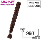 82 Inch Jumbo Box Braids Ombre Hair Extensions