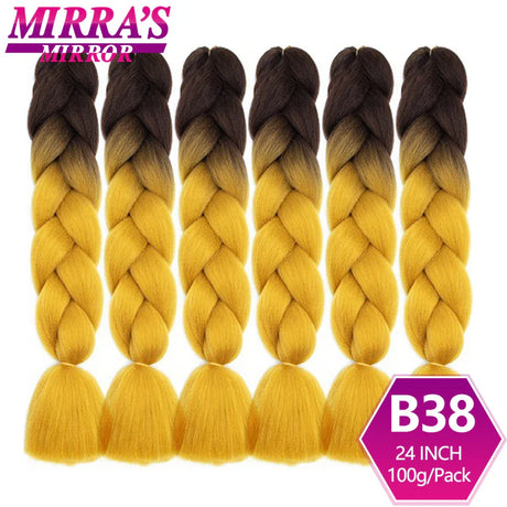 Bundles Jumbo Braiding Hair Extensions Synthetic Hair Braids