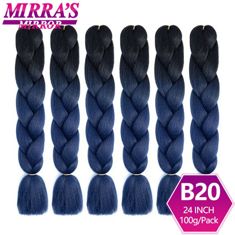 Bundles Jumbo Braiding Hair Extensions Synthetic Hair Braids