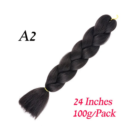 Synthetic Jumbo Braiding Hair Extension " Heat Resistant