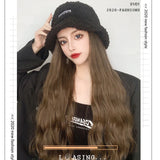 As Syntheti Curly Hair Lamb Wool Fisherman Hat