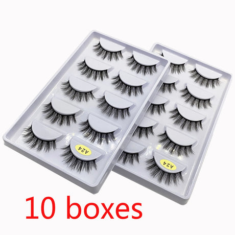 Pairs False Eyelashes Wholesale Fluffy Long Lashes