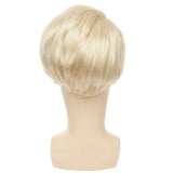 Gres Short Blonde Wigs Men Synthetic Wig Male