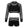 Kid Girl Cool Hip Hop Dance Outfits 3Pcs