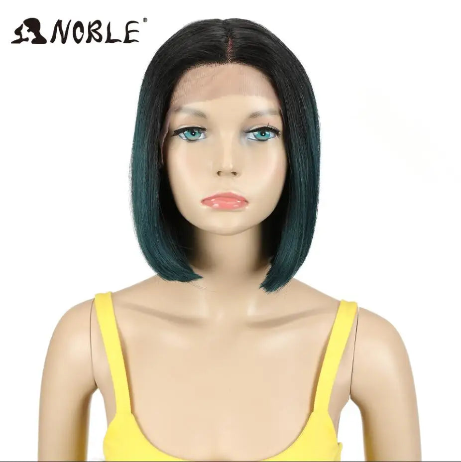 Noble Cosplay Synthetic Lace Wig Cosplay Wig Short