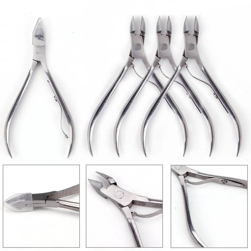 Stainless Steel Nail Cuticle Nipper Cutter Dead