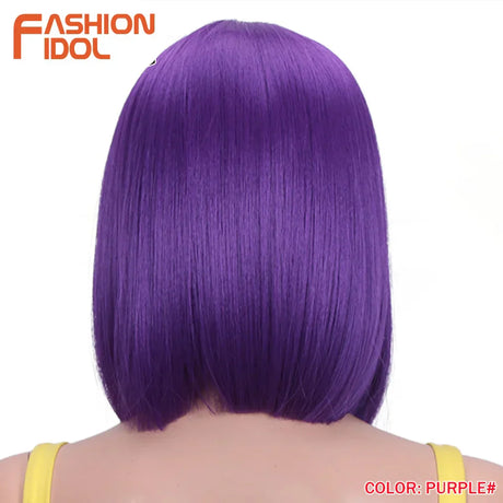 Fashion Idol Bob Wigs Straight Hair Lace Wigs