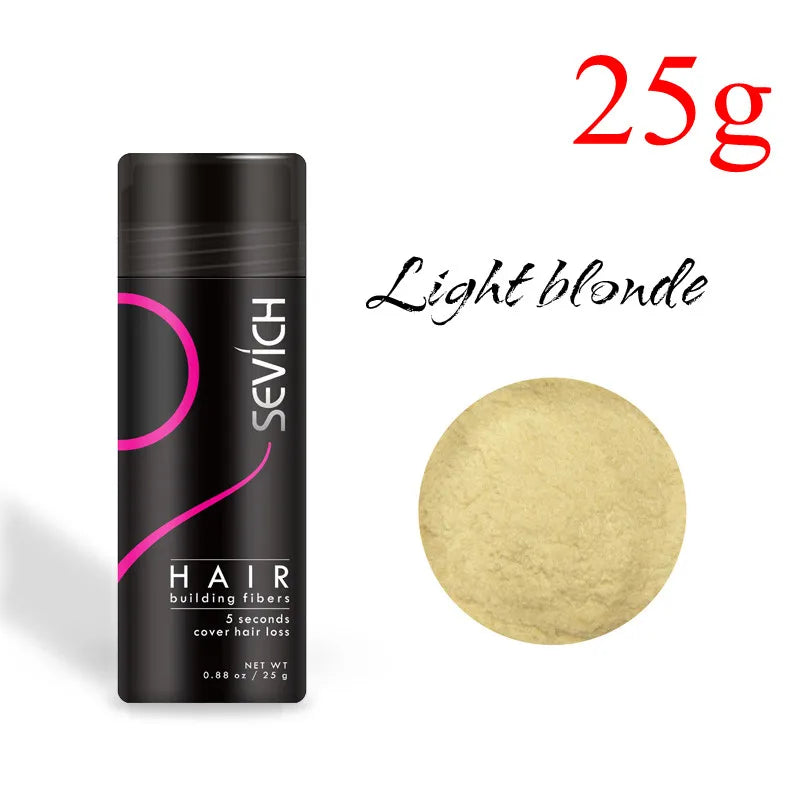 Keratin Hair Fibers Spray Colorful Powder