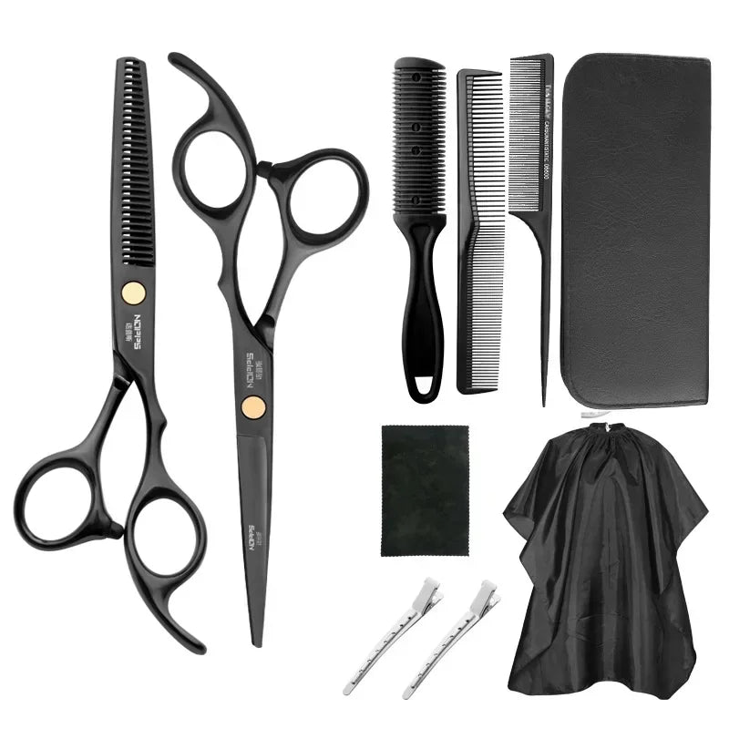 Hair Scissors Professional Hairdressing Set Barber Thinning Shears