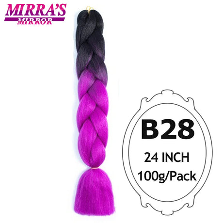 24inch Ombre Hair For Braids 5Pcs Box