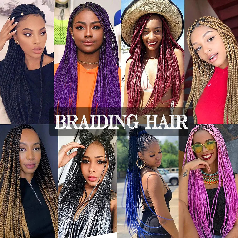 Jumbo Braid Hair Synthetic Braiding Hair Extensions /