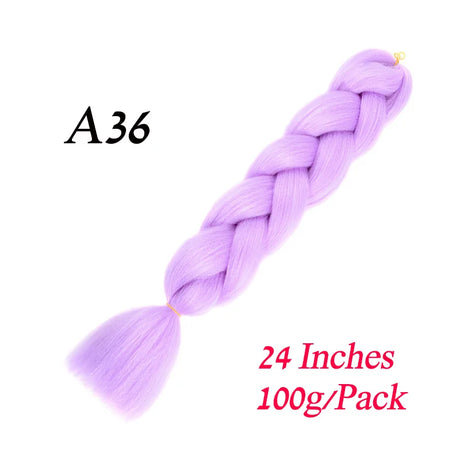 Synthetic Jumbo Braiding Hair Extension " Heat Resistant