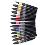 Winsor&Newton Colors Promarkers Alcohol Base Ink Twin