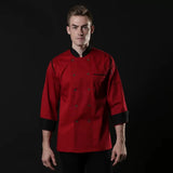 Chef Shirt Chef Jacket Long Adjustable Sleeve Men