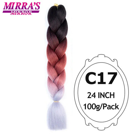 24inch Ombre Hair For Braids 5Pcs Box