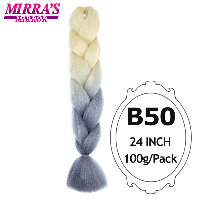 24inch Ombre Hair For Braids 5Pcs Box