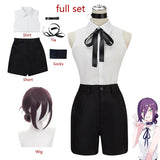 Anime Chainsaw Man Reze Cosplay Costume Outfits Shirt