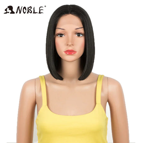 Noble Cosplay Synthetic Lace Wig Cosplay Wig Short