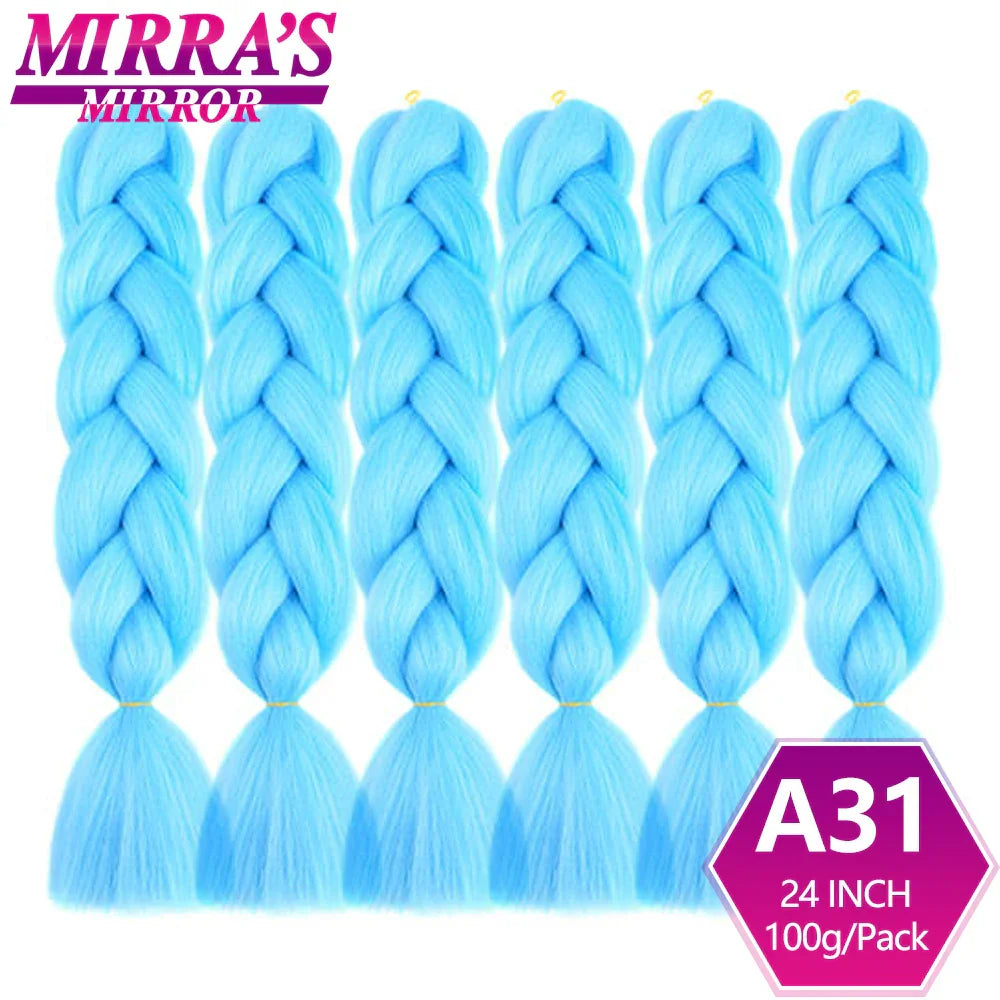 Bundles Jumbo Braiding Hair Extensions Synthetic Hair Braids