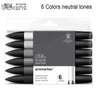 Winsor&Newton Colors Promarkers Alcohol Base Ink Twin