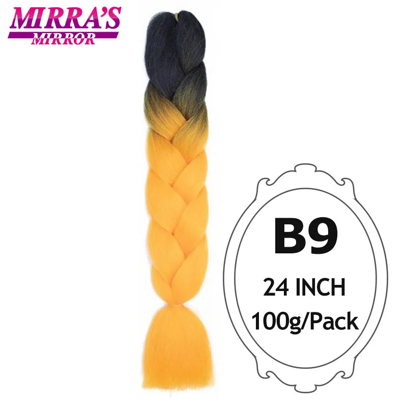 24inch Ombre Hair For Braids 5Pcs Box