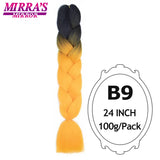 24inch Ombre Hair For Braids 5Pcs Box