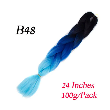 Synthetic Jumbo Braiding Hair Extension " Heat Resistant