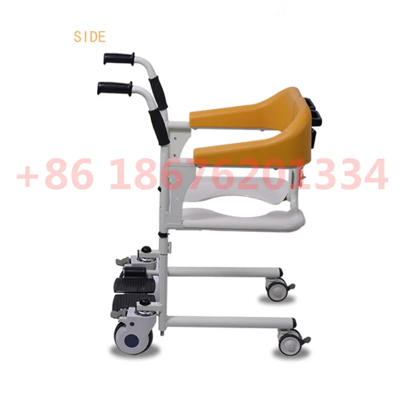 Nursing Solid Steel Column Patient Transfer Lift Wheelchair