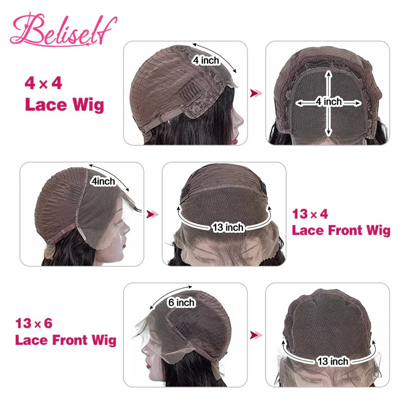 Loose Deep Wave Lace Frontal Wig Brazilian Remy