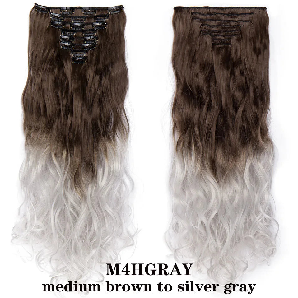 Hairro Inches G Colors Long Straight Synthetic Hair