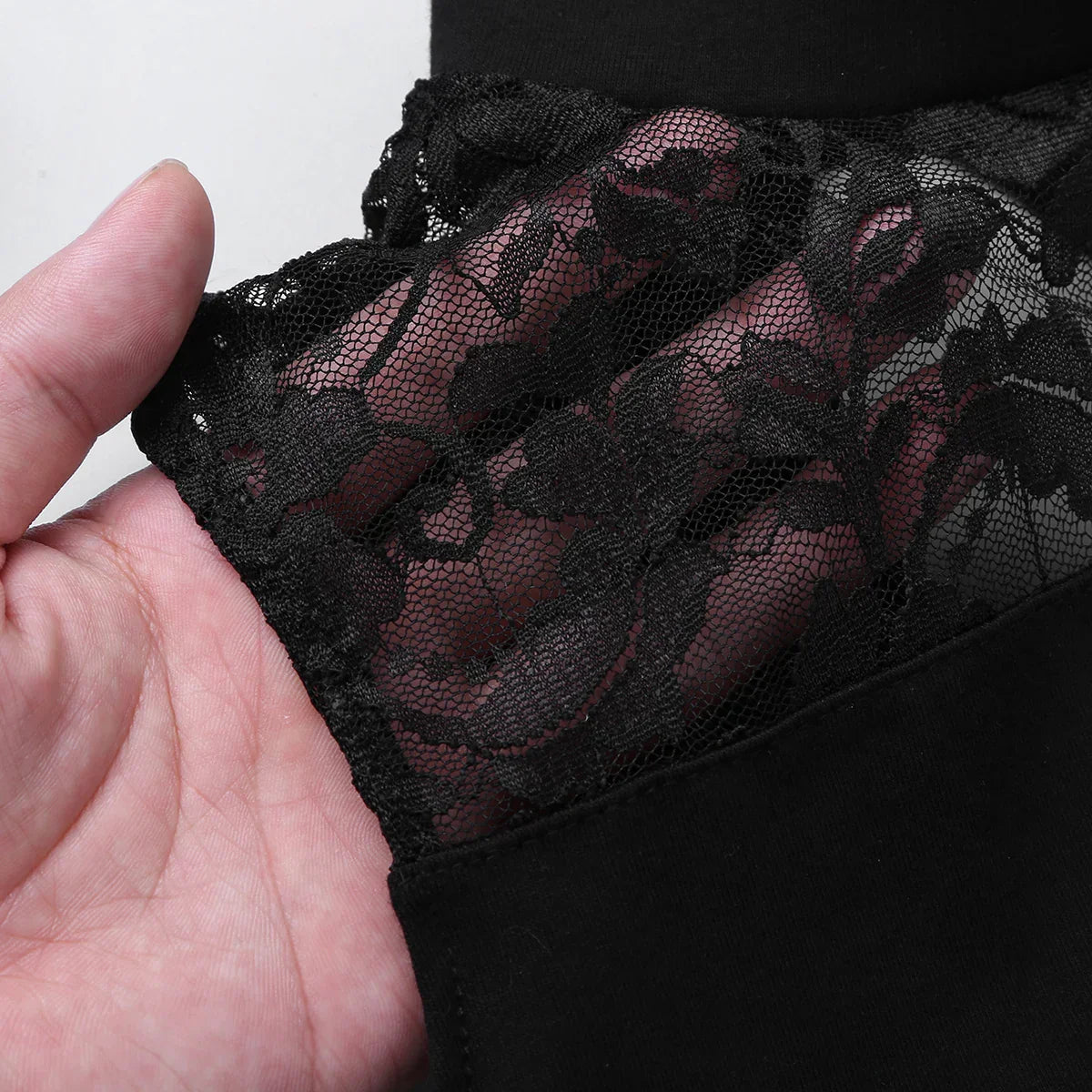 Kids Girls Ballet Leotard Sleeveless Turtle Neck Lace