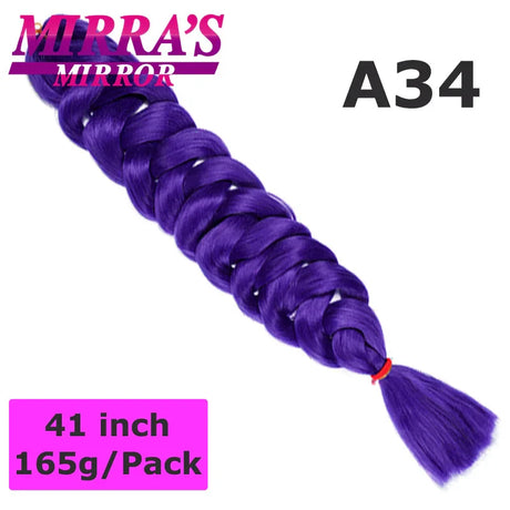 Mirra'S Mirror Packs Long Braiding Hair Jumbo Braid