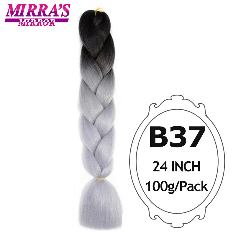 24inch Ombre Hair For Braids 5Pcs Box