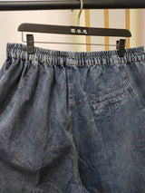 Women' Spring Autumn Loose Big Pocket Jeans