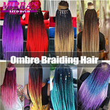 24inch Ombre Hair For Braids 5Pcs Box