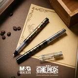 M&G Straight Liquid Signature Pen Black Red