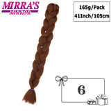 82 Inch Jumbo Box Braids Ombre Hair Extensions