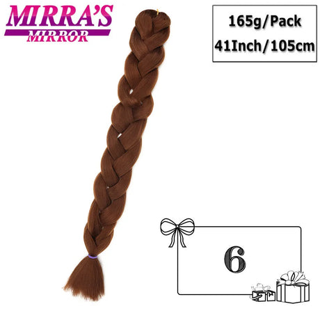 82 Inch Jumbo Box Braids Ombre Hair Extensions